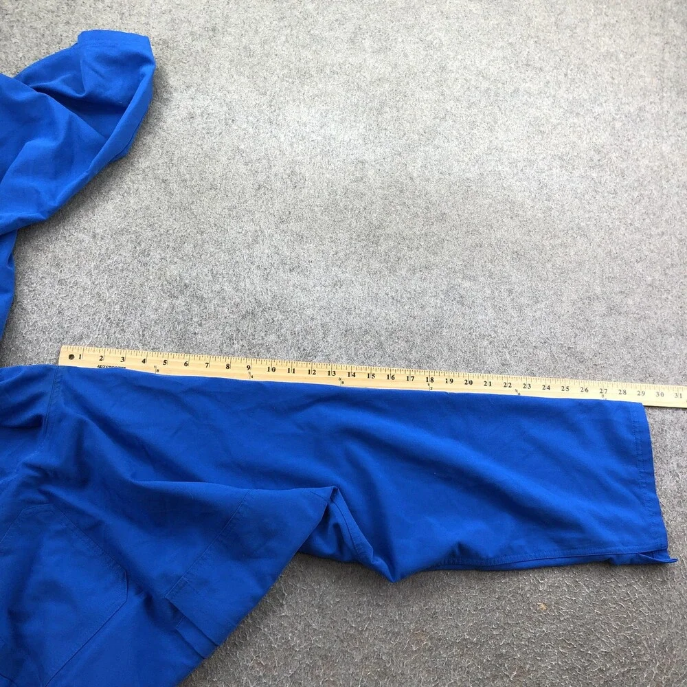FIGS Scrub Pants Mens 3XL Blue Technical Collection Straight Drawstring Cargo